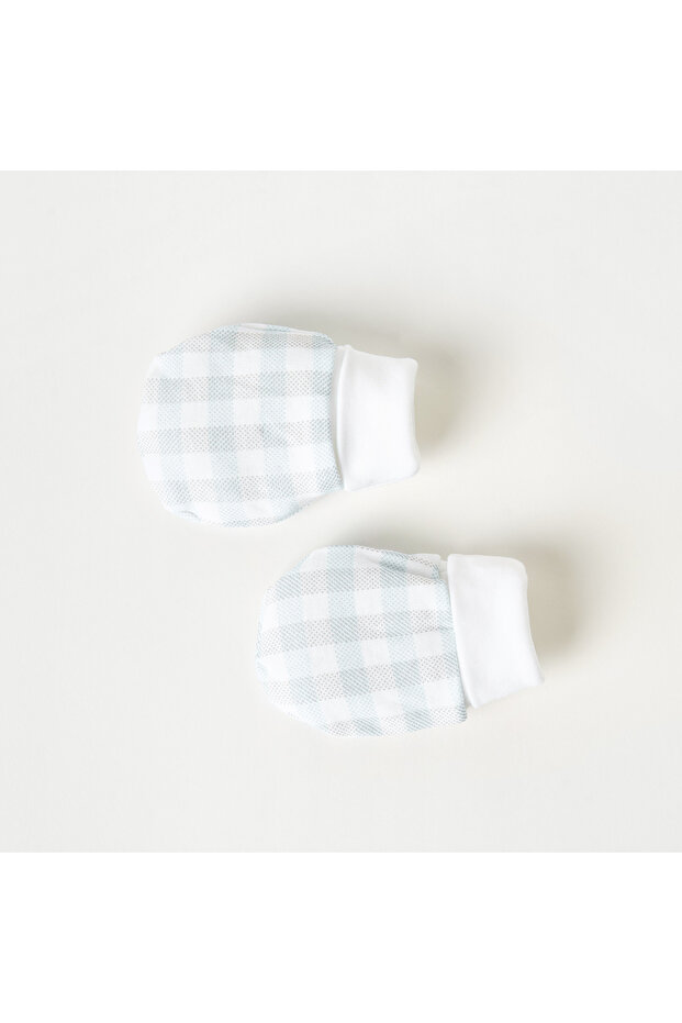 Checked Mittens - 2