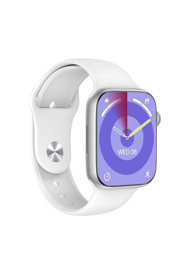 W99 Watch Ios Ve Android Uyumlu Mactive 2.05" Inç Geniş Ekranlı Gümüş Akıllı Saat - 3