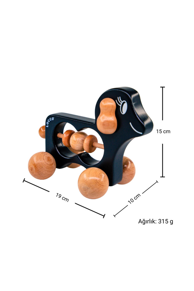 Ahşap Kuzu Pembe - 4