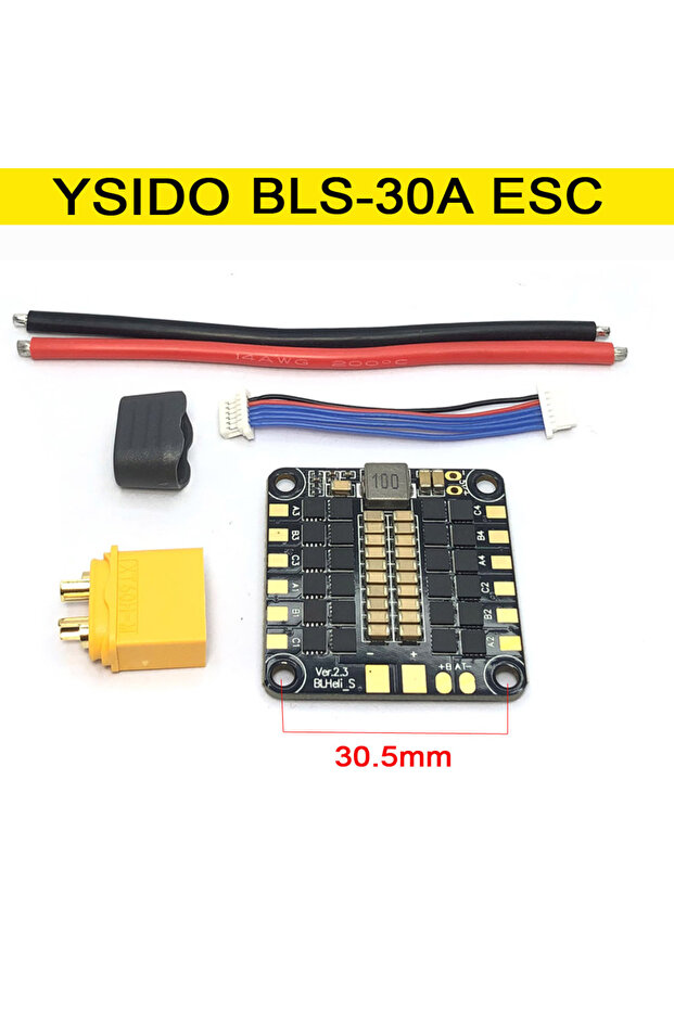 BLS 30A ESC F4V3S F4 V3 V3S PLUS FC Stack/Flytower Flight Controller Board Barometer OSD 30A 45A 60A - 1