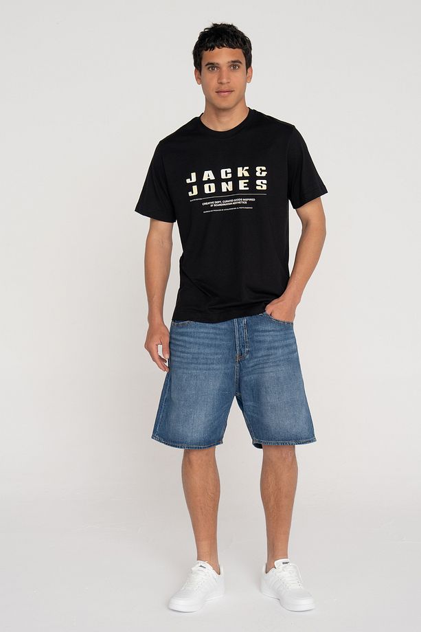 Erkek Tony 077 Denim Sort - 1