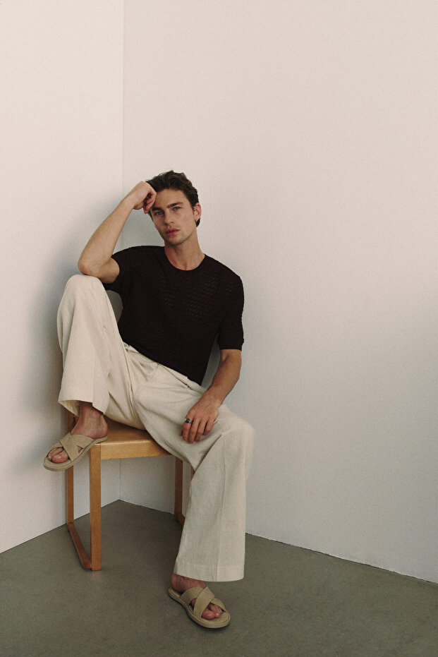 Triko Tişört Slim Fit - 2