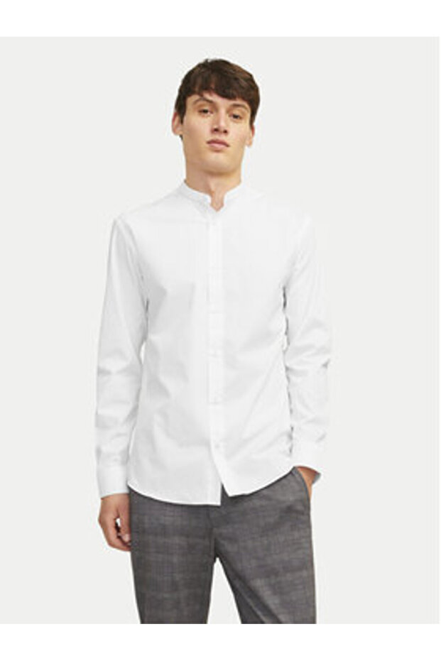jack jones Mens Shirt 12205921 White - 3