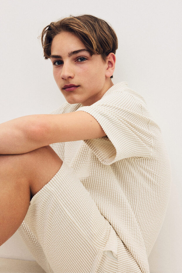 2 Parçalı Gömlek ve Şort Set - 2