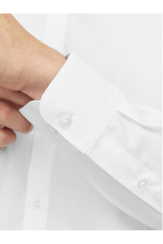 jack jones Mens Shirt 12205921 White - 2