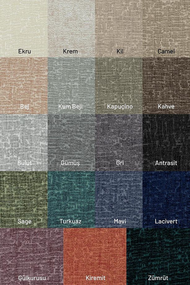 Premium Koltuk Örtüsü 110x175 Berjer Gramajlı Jakarlı Şönil Gece Mavisi | Kanepe Örtüsü | 2 Adet - 5