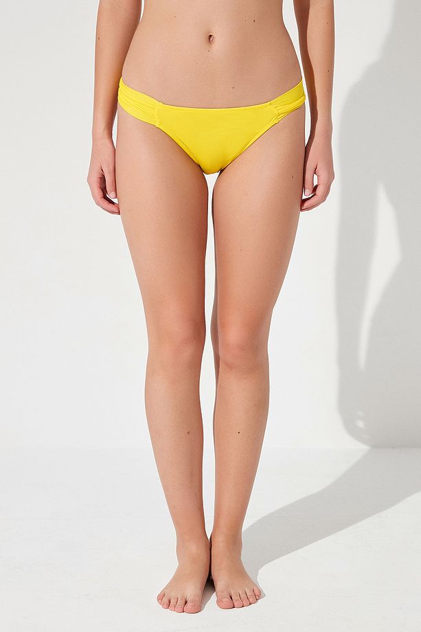 Sarı Basic Hipkini Bikini Altı - 2