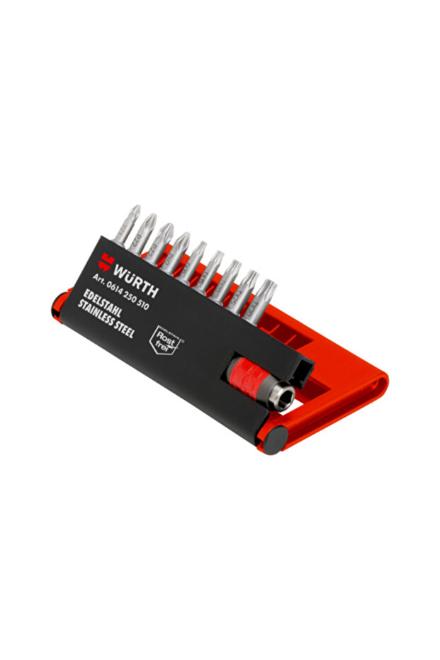 Bits Uç Seti Paslanmaz Çelik 1/4 10 Parça - 2