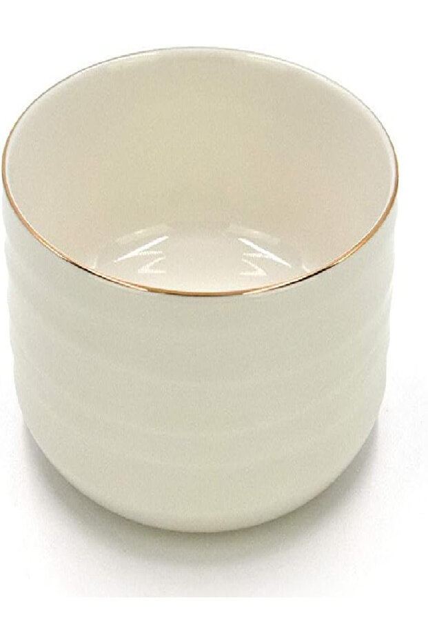 Cereal Bowl 15 cm – Gold and White