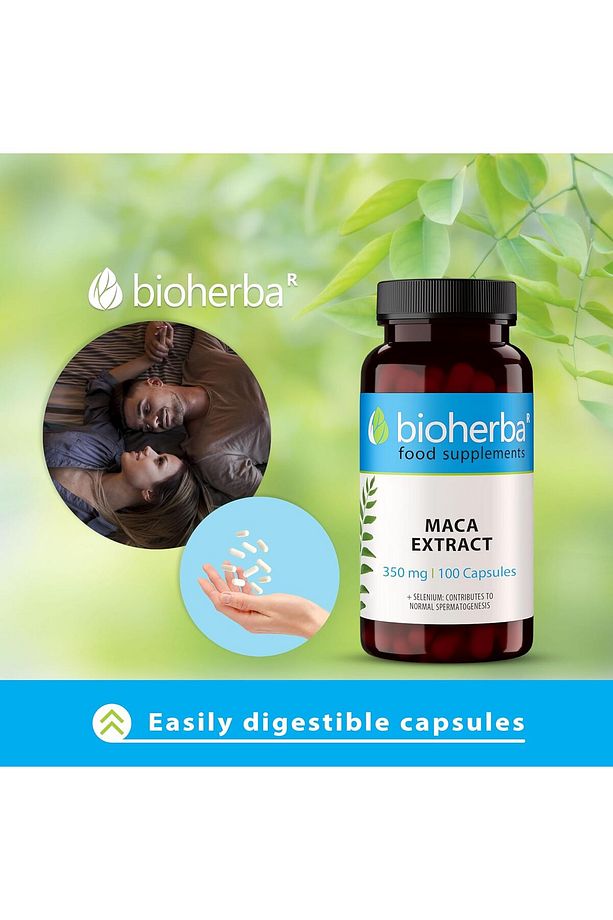 Maca(matcha Tozu) Extract+selenium(selenyum) 350 Mg 100 Caps - 3