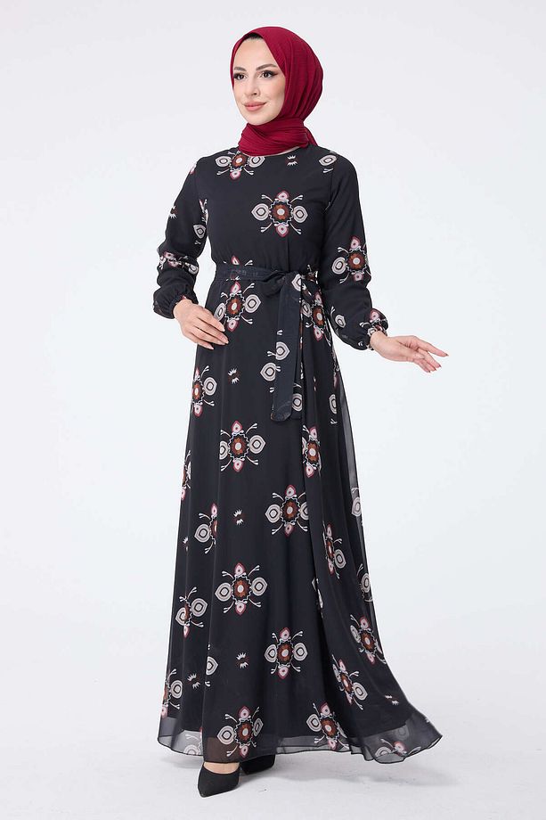 Elbise Siyah - 10352 - 1