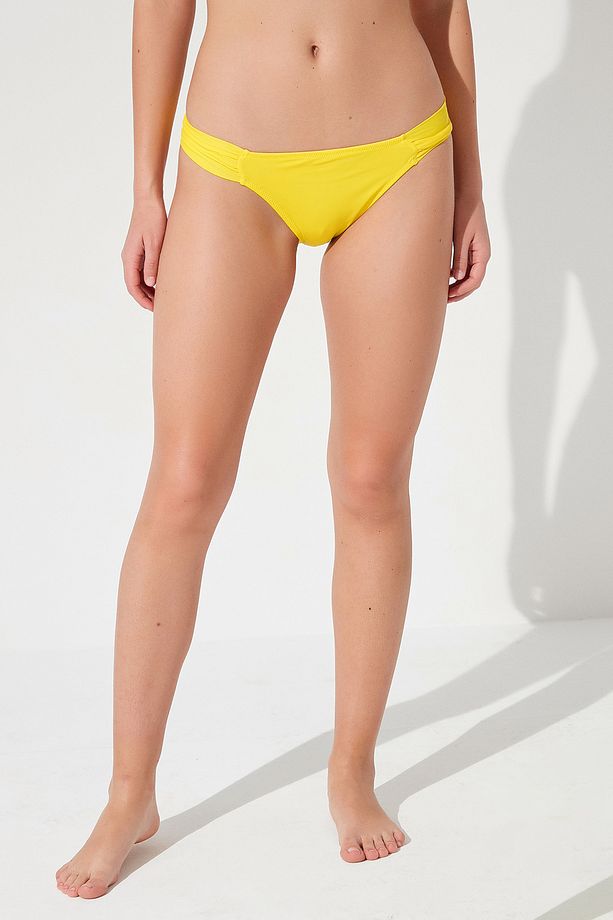 Sarı Basic Hipkini Bikini Altı - 1