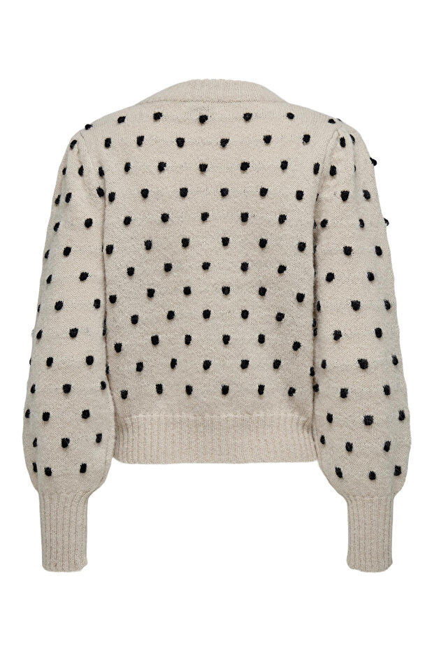 jdy Women's Sweater 15304813 Ecru - 2