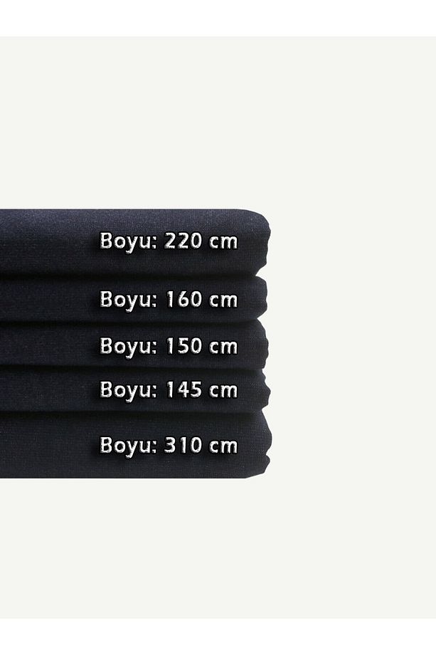 Kot Kumaş Seti Hafif Esnek Dökümlü, Boyları 145-310 cm arası 5 adet - 3