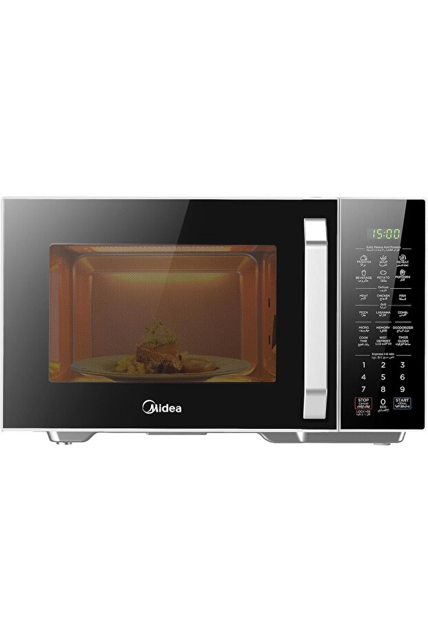 29L 2-in-1 Microwave Oven with Grill, Digital Touch Control, Child-Safety-Lock, 11 Pre-program
