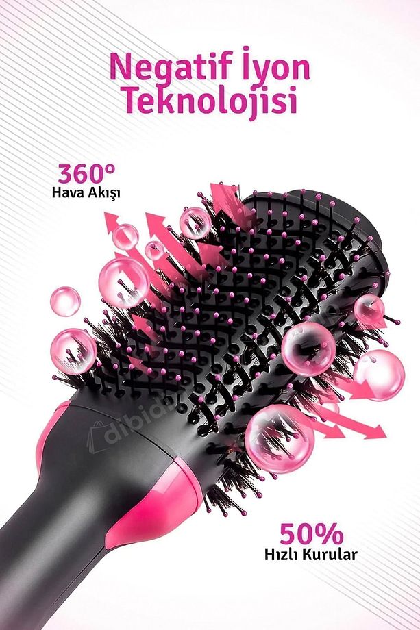 💁ONE STEP SAÇ DÜZLEŞTİRİCİ FÖN TARAK - 6