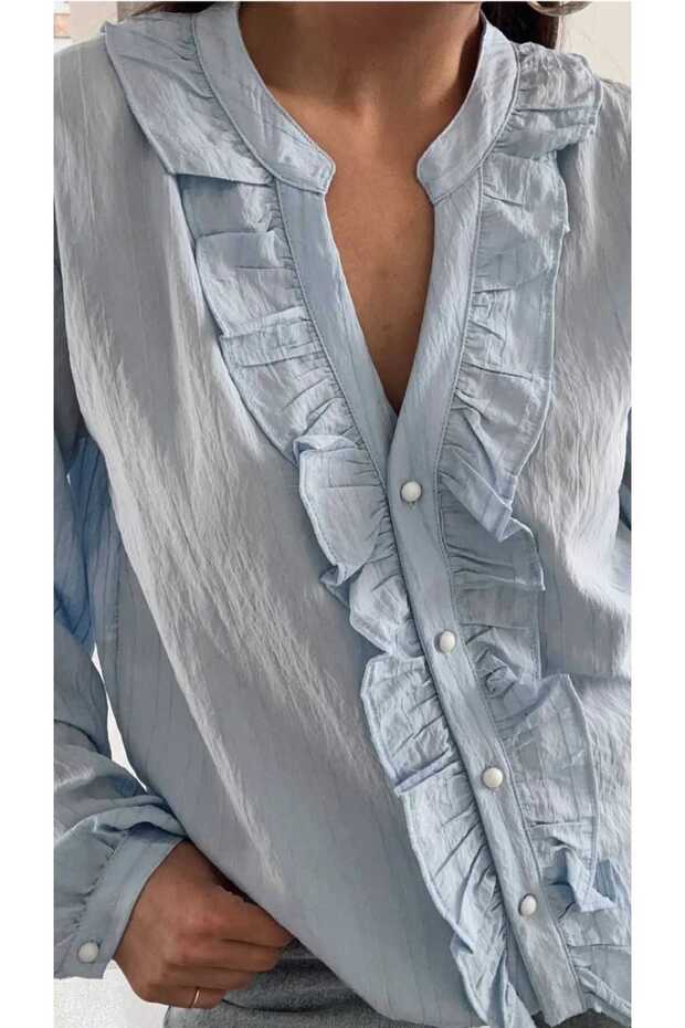 fırfırlı gömlek - 6