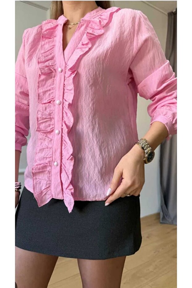 fırfırlı gömlek - 4