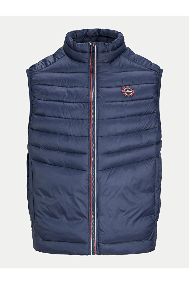 jack jones Mens Vest 12258457 Navy Blue - 1