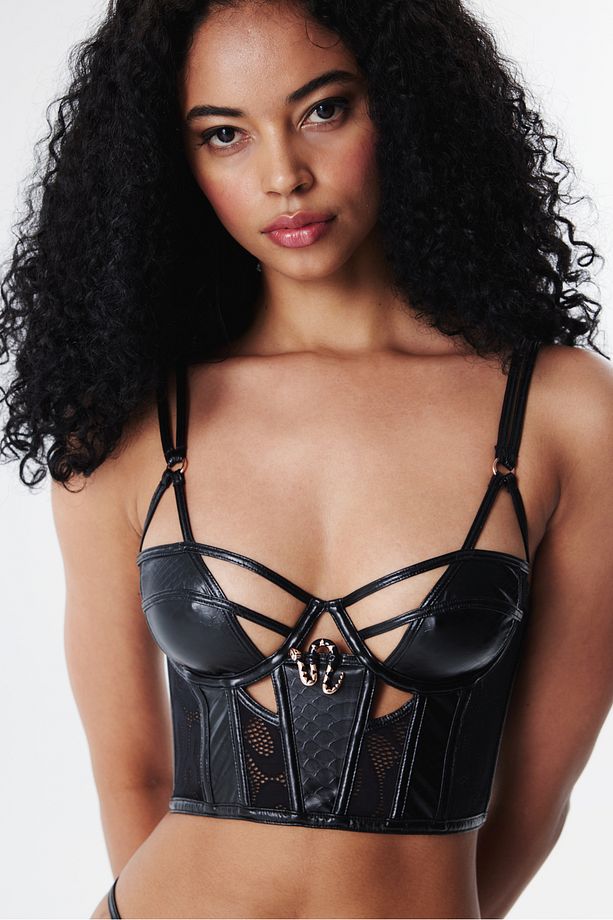 Medusa Siyah Büstiyer - Privee Koleksiyonu - 4
