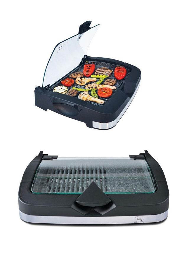 Brb 3000 Barbecue 2400 W Cam Kapaklı Izgara - 3
