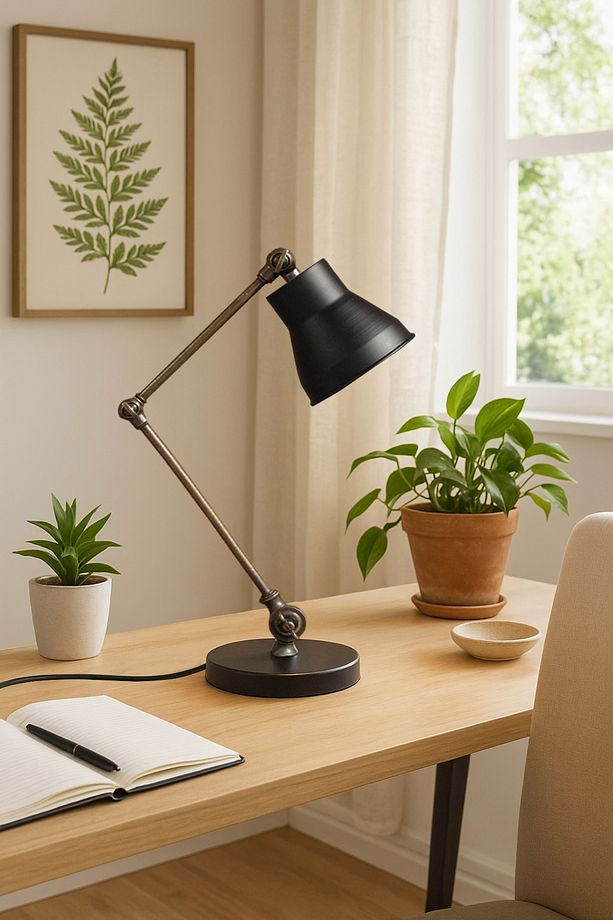 Nova Retro Eskitme Çalışma Masa Lambası - 1