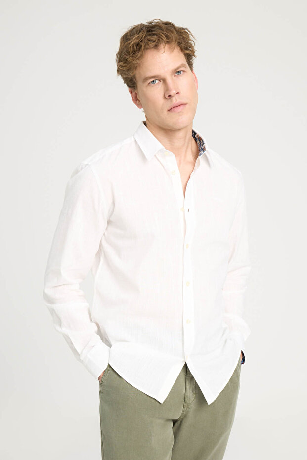 Regular Fit Rahat Kesim Ls Gömlek - 2