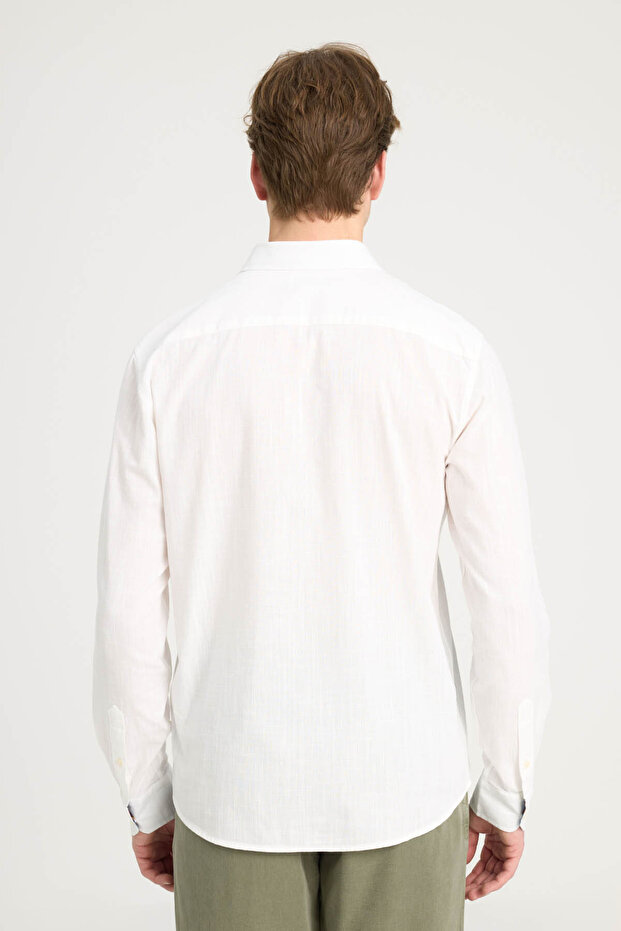 Regular Fit Rahat Kesim Ls Gömlek - 5