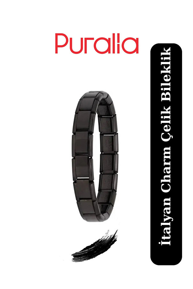 Italian Charm Steel Bracelet - Without Writing