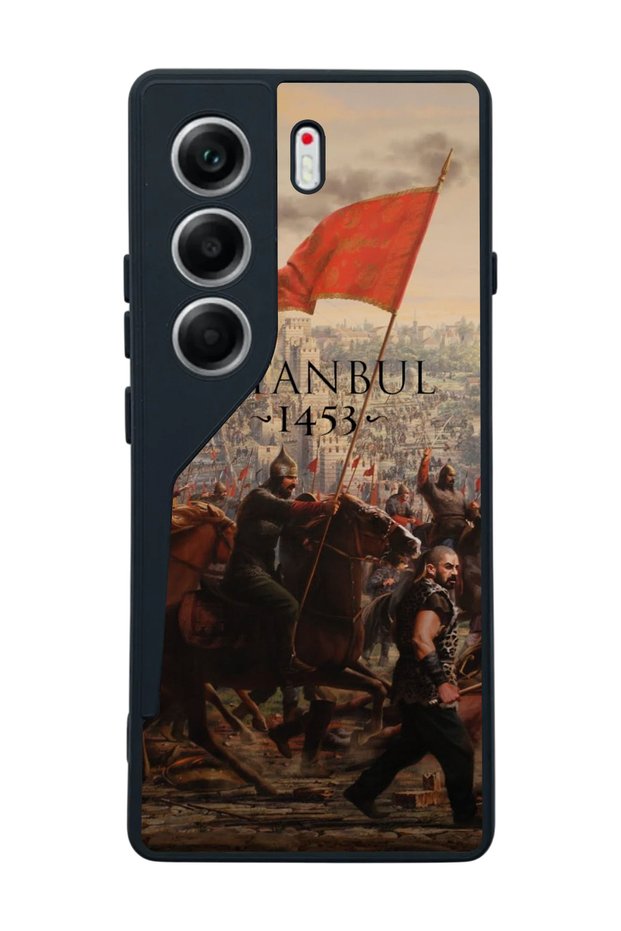 Camon 40 Black Silicone Case Protection Against Scratches and Impacts