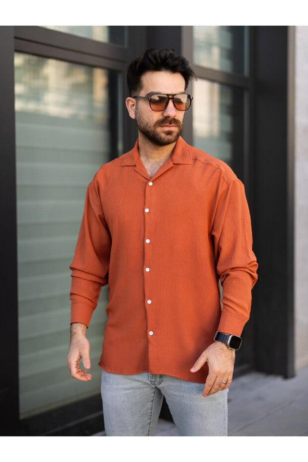 AEROBİN OVERSİZE GÖMLEK - 4