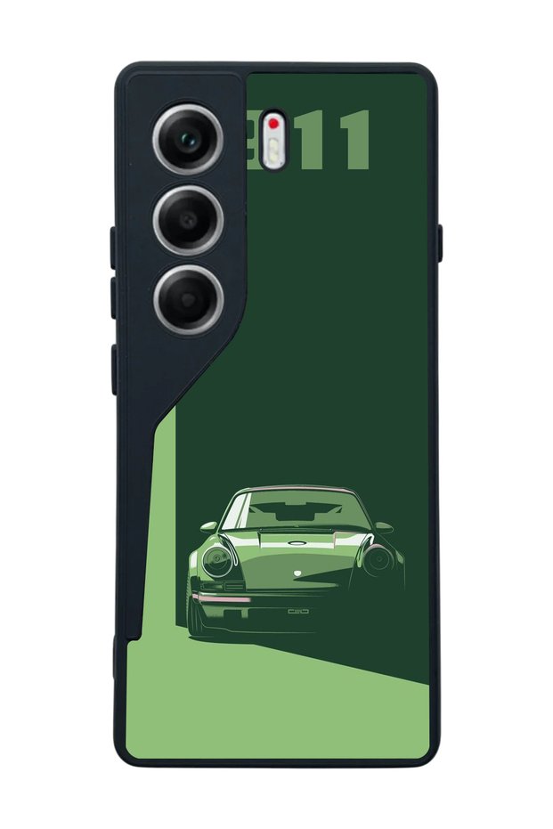 Camon 40 Black Silicone Case Protection Against Scratches and Impacts