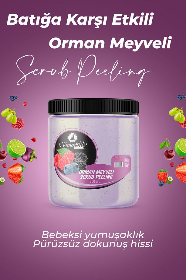 Favori Vücut Peelingi Batık & Çilek Bacak Onarıcı 4 X 800g + 4lü Karınca Yumurtası Yağ - 3