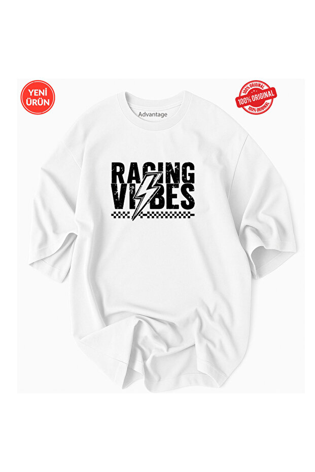 New Trend Motorsport Racıng Vibes Logo 100% Cotton Premium Tshirt