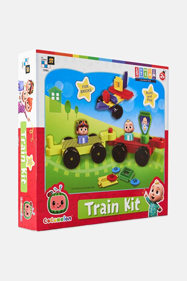 22 Pcs Fun Bricks Train Kit - 2