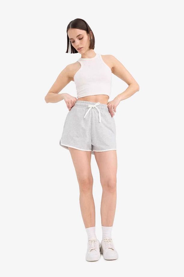 Coool Regular Fit Gri Kadın Şort A6224ax/gr210 - 6