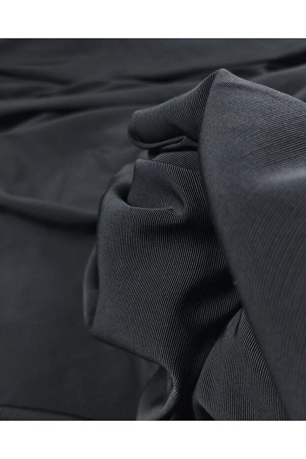 Cotton Linen Woven in Black Color (Width 160 cm X Length 315 cm)