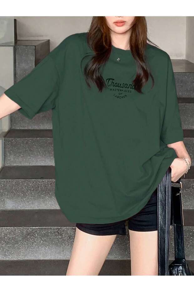 WOMEN Printed Crew Neck T-Shirt