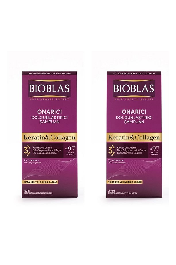 Collagen + Keratin Hacim Şampuanı 360ml X 2 Adet - 1