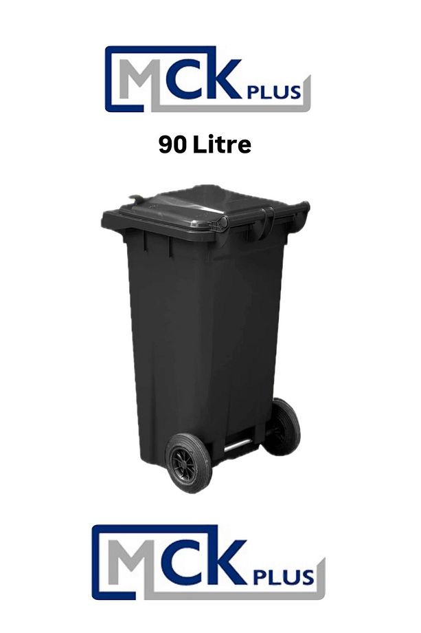 MCK Tıbbi Atık Plastik Çöp Konteyneri 90 Litre Plastik Konteyner - A Isıya Karşı Dayanıklı- - 1