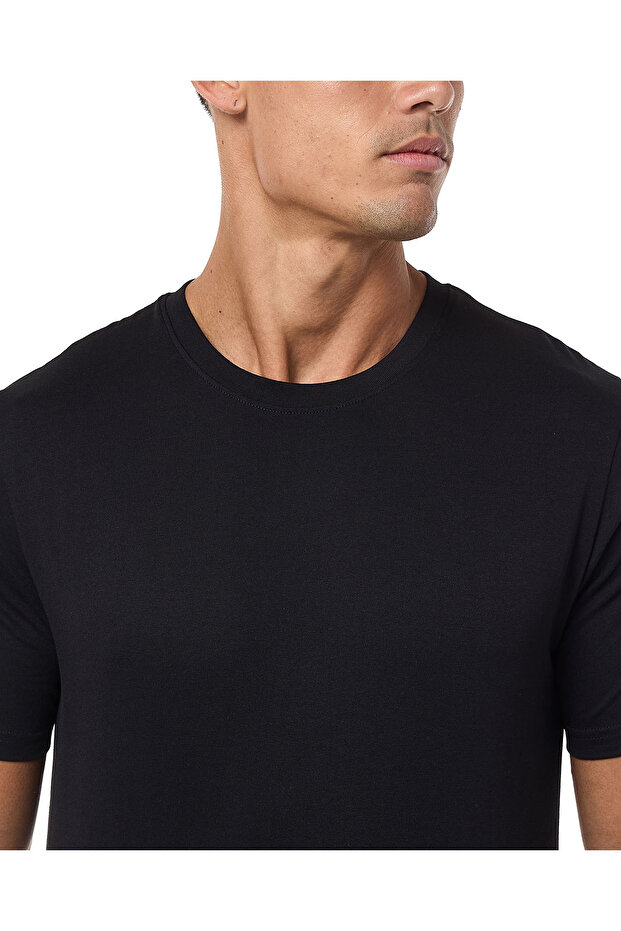 Textured Sweatshorts with Drawstring Waist - 5