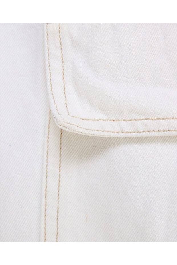 شورت كارجو سادة مع خصر برباط - 6