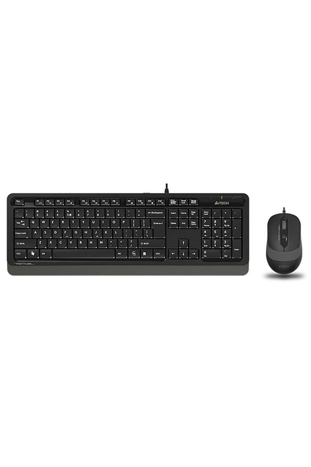 F1010 Q Usb Gri Mm Kablolu Klavye Mouse Set - 1