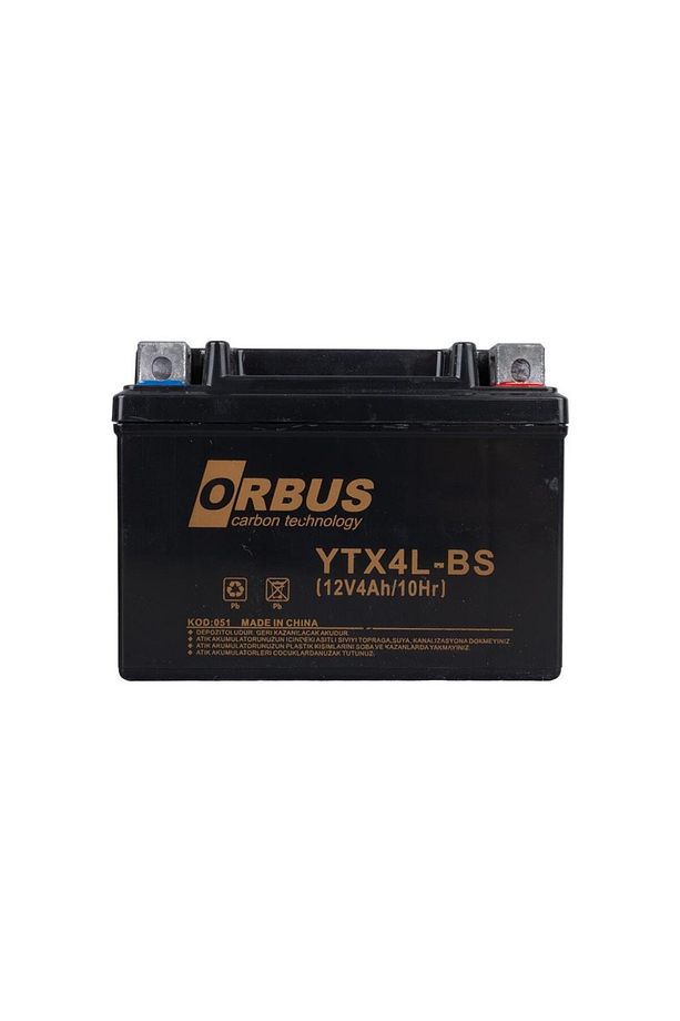 YTX4L-BS 12V 4A Motosiklet Aküsü (114 X 66 X 88 MM) (1.6Kg) - 2