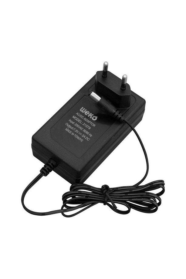 7.5 Volt - 2 Amper 5.5*2.5 Uçlu Yerli Üretim Priz Tipi Adaptör - 3