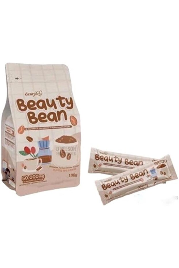 Dear Face Beauty Bean Premium Korean Mocha Coffee (10 sachets x 18g)