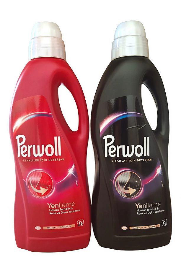 Renkliler ve Siyahlar için Deterjan 2 x 2L, 36 x 2 Yıkama - 2