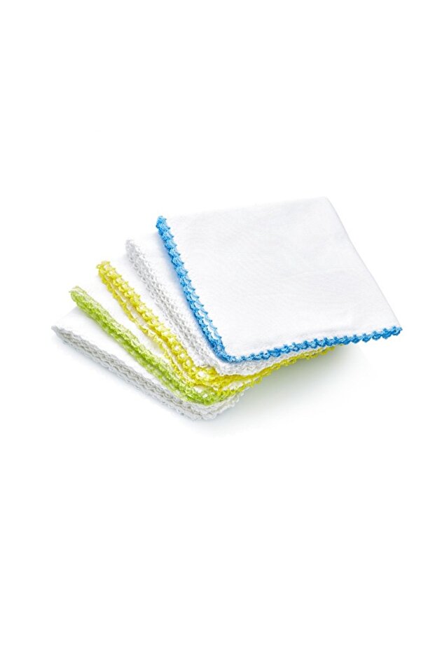 Combed Cotton Mouth and Sweat Cloth 10Pcs -20X20 cm