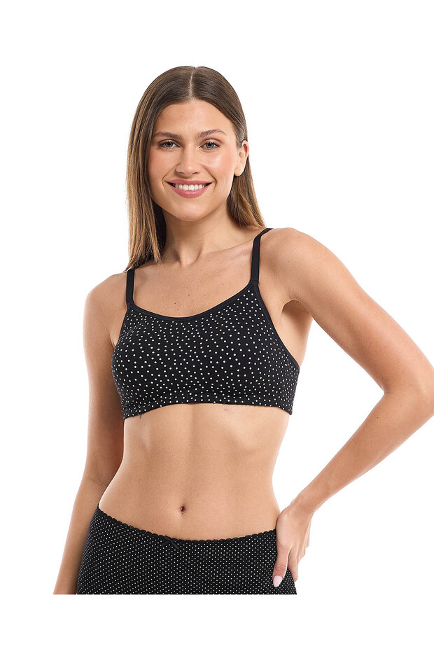 حمالة صدر مطبوعة وملصقة - 1