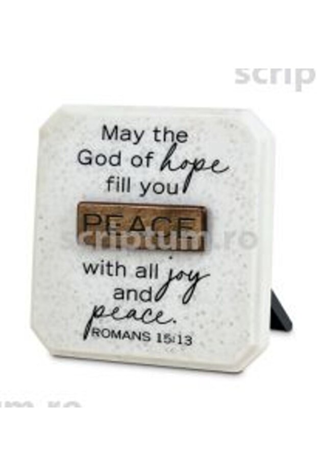 Placă ceramică - Pace - 1